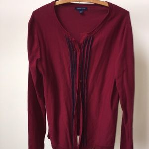 Burgundy Tommy Hilfiger Cardigan